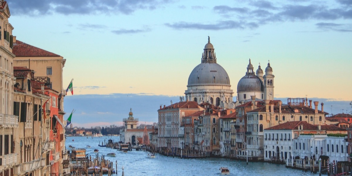 Venice — Grand Canal and Santa Maria della Salute